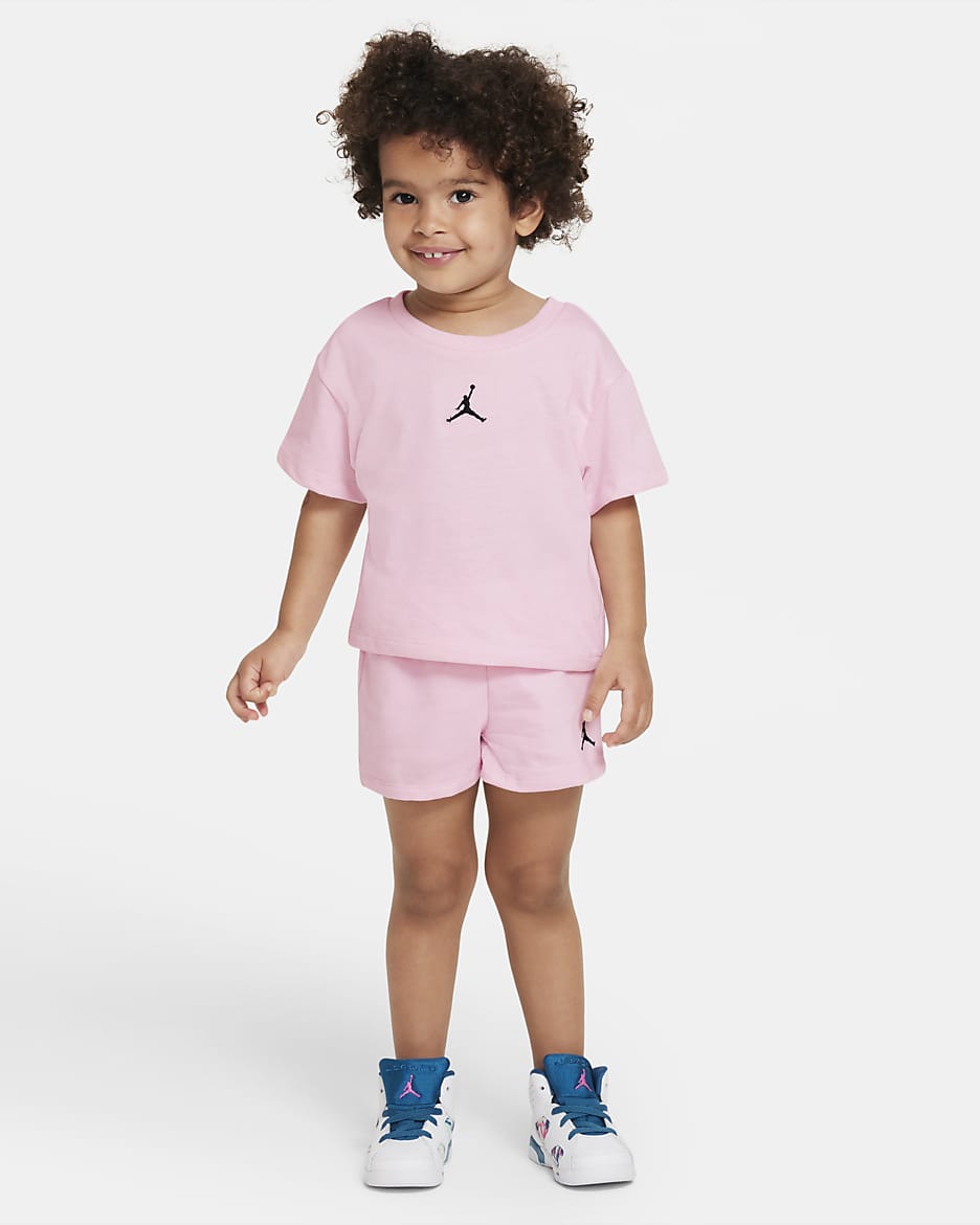 Jordan Baby 12 24M T Shirt and Shorts Set. Nike UK